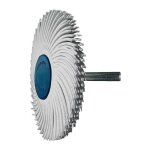 Brosse - disque radiale sunburst d. 76 mm granulation 120 blanc 10 000 min - �