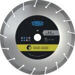 Tyrolit - disque � tron�onner diamant� dcu stand. d. 230mm per�age. 22, 23mm construction univ. 7mm - ...