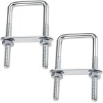 U - boulons carr� boulons en u, 70 x 110 mm u - bolts en acier inox, u - boulon m8 avec �crou plaque ...