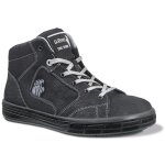 Baskets de s�curit� hautes lion s3 src tige en cuir hydrofuge t38 noir / gris u - power sn10014lion 38 ...