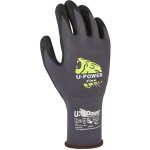 U - power flex gants de travail de s�curit� en nylon pour �cran tactile noir 9 / l