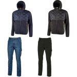 U - power st302bc christmas box veste spock noire et jeans jam avec gants gratuits - s