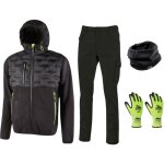 U - power - taille du kit m jam pants spock veste cache - cou gants 9 / l noir carbone