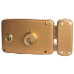 Ucem - serrure applique horizontale a fouillot 9mm tirant droit 4125sf