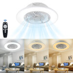 Uisebrt ventilateur de plafond avec lampe intensité variable avec telecommande moderne chambre lampe ... Uisebrt ventilateur de plafond avec lampe intensité variable avec telecommande moderne chambre lampe ...
