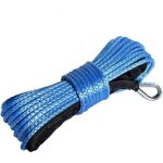 Ulisem 12 brins synth�tique treuil treuil corde pour atv utv suv camion bateau hors route treuil corde ...