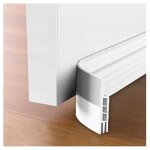 Ulisem 1m blanc joint de fenetre isolant phonique boudin porte, bande etancheite anti poussiere pour ...