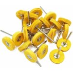 Ulisem lot de 20 roues de polissage pour outils rotatifs, avec une tige de 2, 35 mm pour une utilisation ...