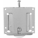 Ulisem 2pcs / set coulissante armoire porte rouleau meubles en mtal poulie penderie galets de roulement ...