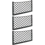 Lot de 3 filets de rangement pour voiture - 36 x 18 cm - haute élasticité, filet de rangement pour bagages, ... Lot de 3 filets de rangement pour voiture - 36 x 18 cm - haute élasticité, filet de rangement pour bagages, ...