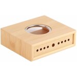 Ulisem accessoire pour r�chaud � gaz, chauffe - th�i�re, r�chauffeur de th�i�re en bambou th� base chauffe ...