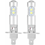 Ampoules de phare, 2x h1 6000k super blanc 100w kit d'ampoules de phare à led feux de croisement Ampoules de phare, 2x h1 6000k super blanc 100w kit d'ampoules de phare à led feux de croisement