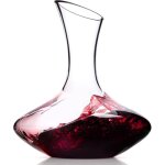 Ulisem - dcanteur 1700ml en cristal souffl  la main - joli verre  dcanter le vin - carafes & accessoires ...