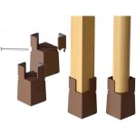 Ulisem ensemble de 4 rehausseurs de lit r�glables de 22 - 42mm - pieds pour chaises, tables, canap�s ...