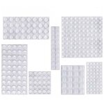 Ulisem patin silicone, anti - bruit but�es patins de protection caoutchouc auto - adh�sif tampon transparent ...