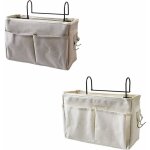 Poche de lit, triomphe 2 pièces panier de lit chevet suspendu, organisateur etagere lit en toile imperméable, ... Poche de lit, triomphe 2 pièces panier de lit chevet suspendu, organisateur etagere lit en toile imperméable, ...