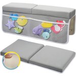 Ulisem tapis de genoux pour salle de bain avec 4 grandes poches ? pliable, antid�rapant, set de protection ...