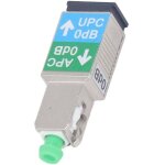 Ulisemadaptateur fibre optique sc upc m�le � sc apc adaptateur femelle 1310nm1550nm coupleur de connecteur ...