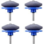 Ulisemaff�teuse de tondeuse � gazon, 4 pcs universel tondeuse � gazon aff�teuse de lame rotative meuleuse ...