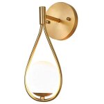 Ulisemapplique murale moderne avec abat - jour globe en verre blanc, douille e27, 1 ampoule, accessoires ...