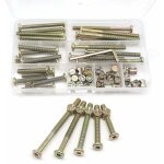 Ulisemkit vis de lit de b�b� 25 - set - diff�rentes tailles m6x40mm / 50mm / 60mm / 70mm / 80mm