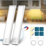 Ulisemled cuisine, sans fil usb rechargeable lampe de placard, 6000k led cuisine sous meuble, magn�tique ...