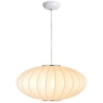 Ulisemlustres de lanterne ronds, lumi�re de soucoupe � bulles de style japonais, luminaire suspendu au ...