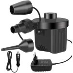 Ulisempompe � air �lectrique gonfleur d�gonfleur, gonfleur avec 3 buses pompe � pagaies haute puissance ...