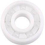 Ulisemroulement � billes miniature en c�ramique 608 pour toupie � doigt zro2 8 x 22 x 7 mm blanc