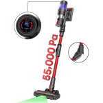 Ultenic uf16 flex, aspirateur balai sans fil, 550w, 55kpa, autonomie 60 min, brosse anti - emm�lement, ...