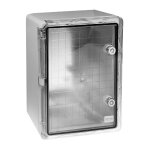 Ultra secure - coffret mural haute - r�sistance bo�tier 500 x 350 x 190 - porte transparente / serrure ...