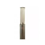 Ultra secure ? poteau t�lescopique galvanis� 535mm ? dispositif anti - b�lier ? acier �pais 4mm ? clefs ...