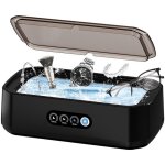 Ultrasons 650ml, 49000hz ultrasonic low noise cleaner, avec affichage led one touch et 3 modes de temps ...