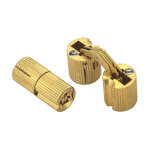 Umnuou - 2 pcs charnières cylindriques en laiton, caché charnière invisible tonneau pour diy porte en ... Umnuou - 2 pcs charnières cylindriques en laiton, caché charnière invisible tonneau pour diy porte en ...