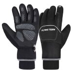 Gants de manutentionm, gants thermiques impermables et coupe - vent - gants chauds tactile - pour le ...
