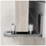 Umnuou - guide au sol ?guide porte coulissante guide de porte montage mural roulements  billes  guidage ...