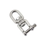 Merillon manilles chanes d'ancrage d'amarrage connecteur pivotant en 304 inox pour bateau marine - 6mm ...