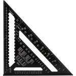 Querre triangle metrique professionnel, 30cm / 300mm querre de charpentier haute prcision, rgle d'angle ...