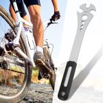 Vélo clé à pédale, clé à pédale de vélo avec poignée extra longue, outil de retrait de pédale multi - ... Vélo clé à pédale, clé à pédale de vélo avec poignée extra longue, outil de retrait de pédale multi - ...