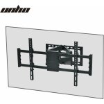Support tv mural orientable inclinable: support mural de tv rglable double bras pour ecrans plats 4k ...