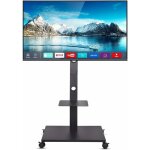 Unho - support tv sur pied roulette pied tv pour �crans plats de 32 - 70 pouces meuble tv avec support ...