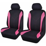 Memkey - universal mode maille housses de sige de voiture (2 fronts, noir rose) npterbl