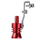 Universel turbo sound (xl rouge) tuyau sifflet silencieux simulateur simulateur de bruit de tuyau d'�chappemen ...