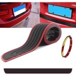 Universelle coffre de voiture de pare - choc arri�re protection de bordure anti - rayures protection ...