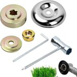 Universelle kit fixation �crou lame bo�te, t�te de d�broussailleuse universelle accessoires, 6 morceaux ...