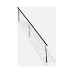 Burger - universo - kit garde - corps pour escalier 4m en acier noir