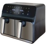 Unold - 58685 friteuse double 8 l autonome 1700 w friteuse � air chaud noir, gris