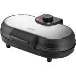 Unold - appareil � cr�pes double 48165 noir, acier inoxydable