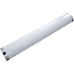Tibelec - réglette led argent 8w, 500 lumens, 4000k blanc - neutre, interrupteur on / off, garantie 5 ... Tibelec - réglette led argent 8w, 500 lumens, 4000k blanc - neutre, interrupteur on / off, garantie 5 ...