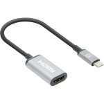 Usb 2. 0 adaptateur [1x usb - c mle - 1x hdmi femelle] 4k@60hz usb - c to hdmi - adapter 15 cm c926152 ...